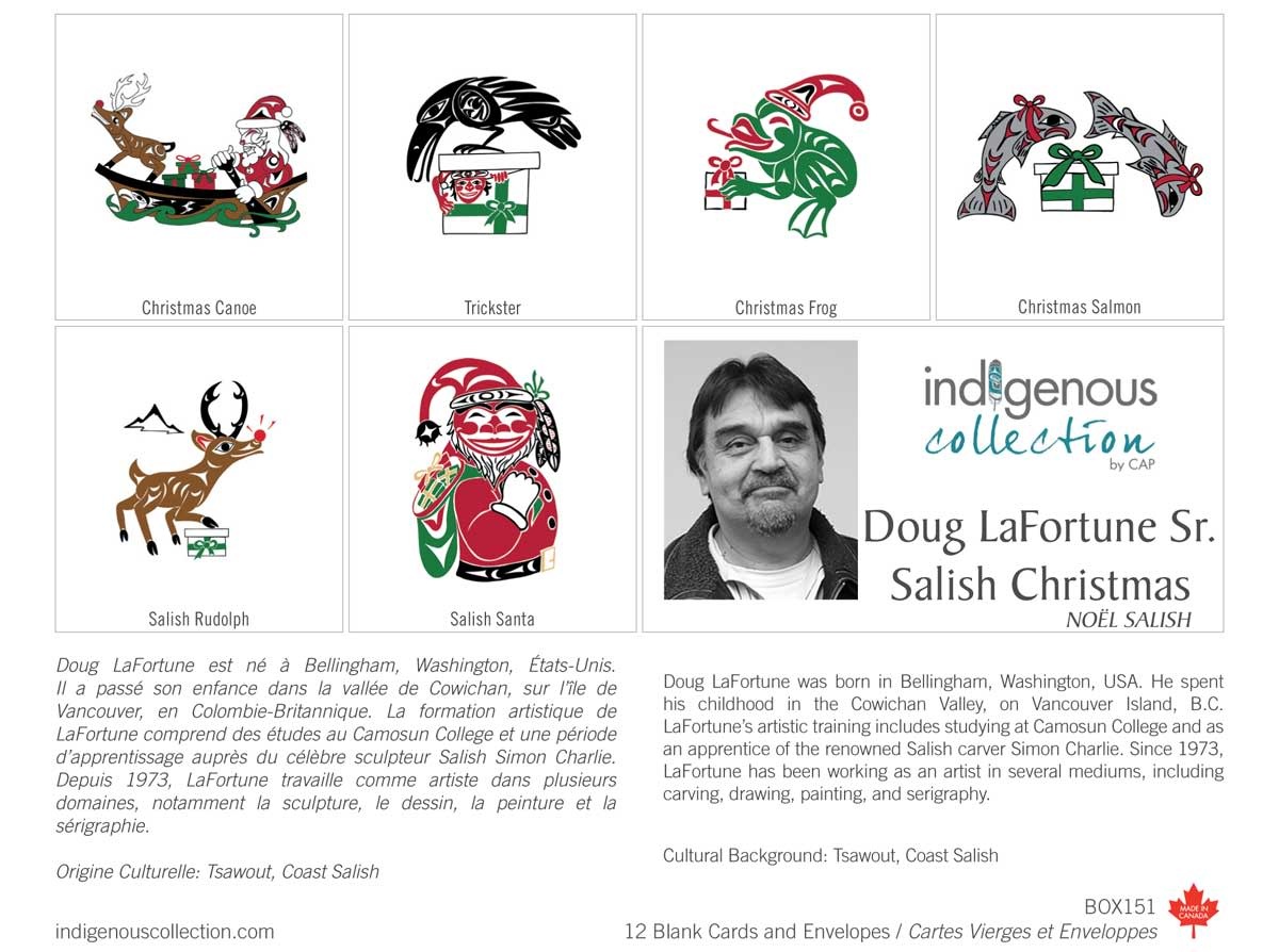 Box Card Set - Salish Christmas