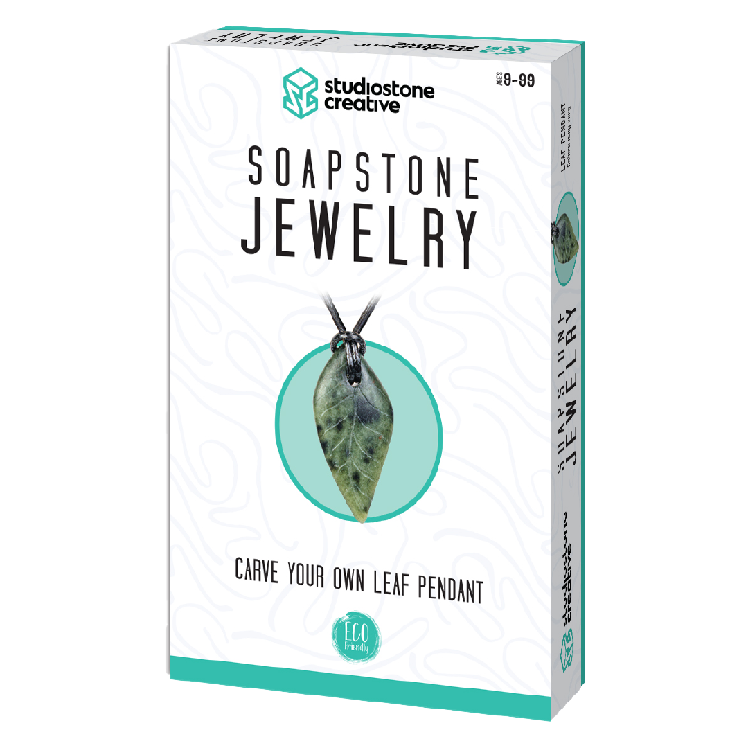 Soapstone Pendant Kit - Leaf