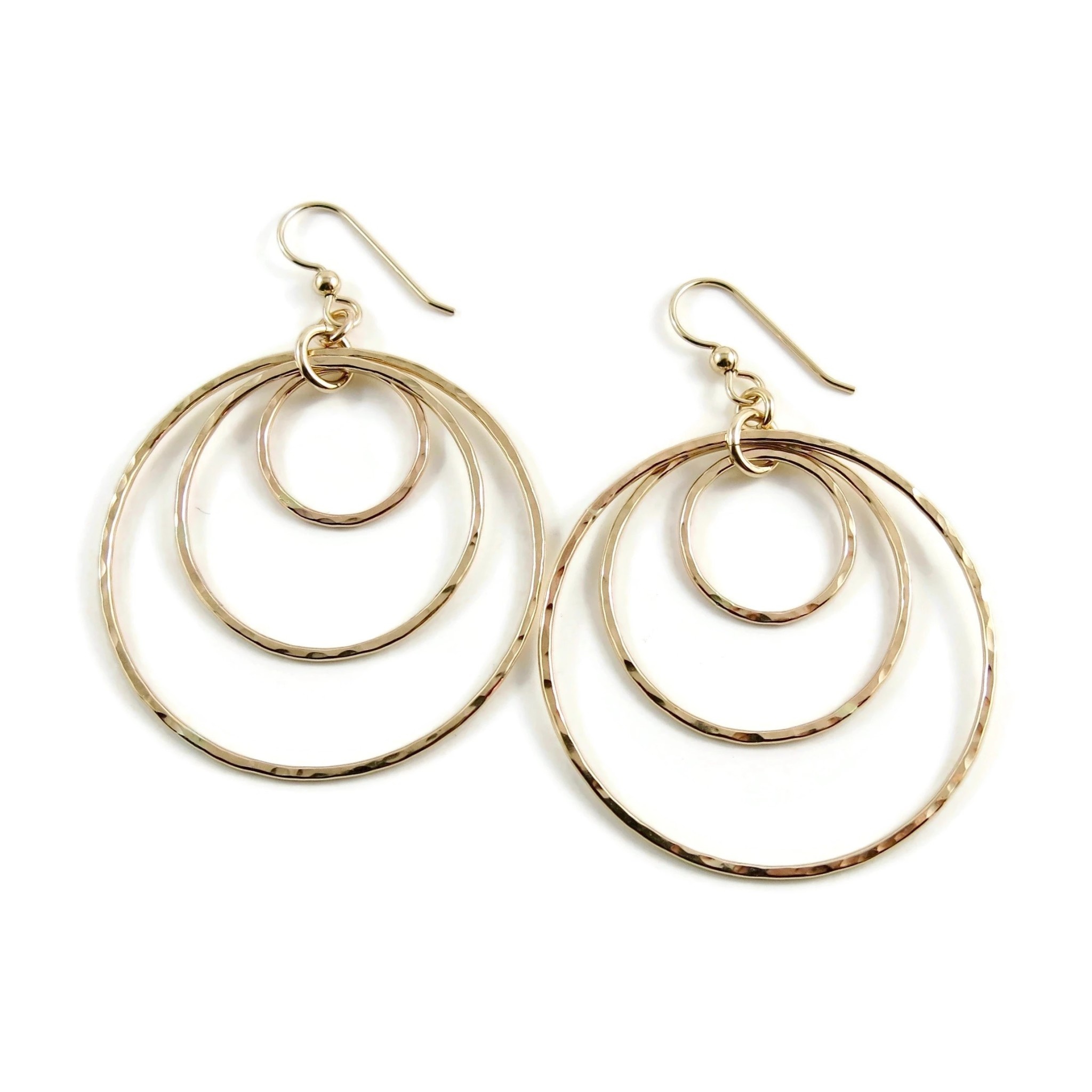 Mikel Grant Jewelry Triple Hoop Earrings