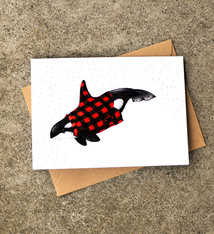 Art Card - Wet Coast Orca