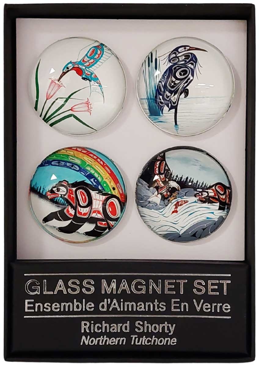 Glass Magnet Set - Richard Shorty