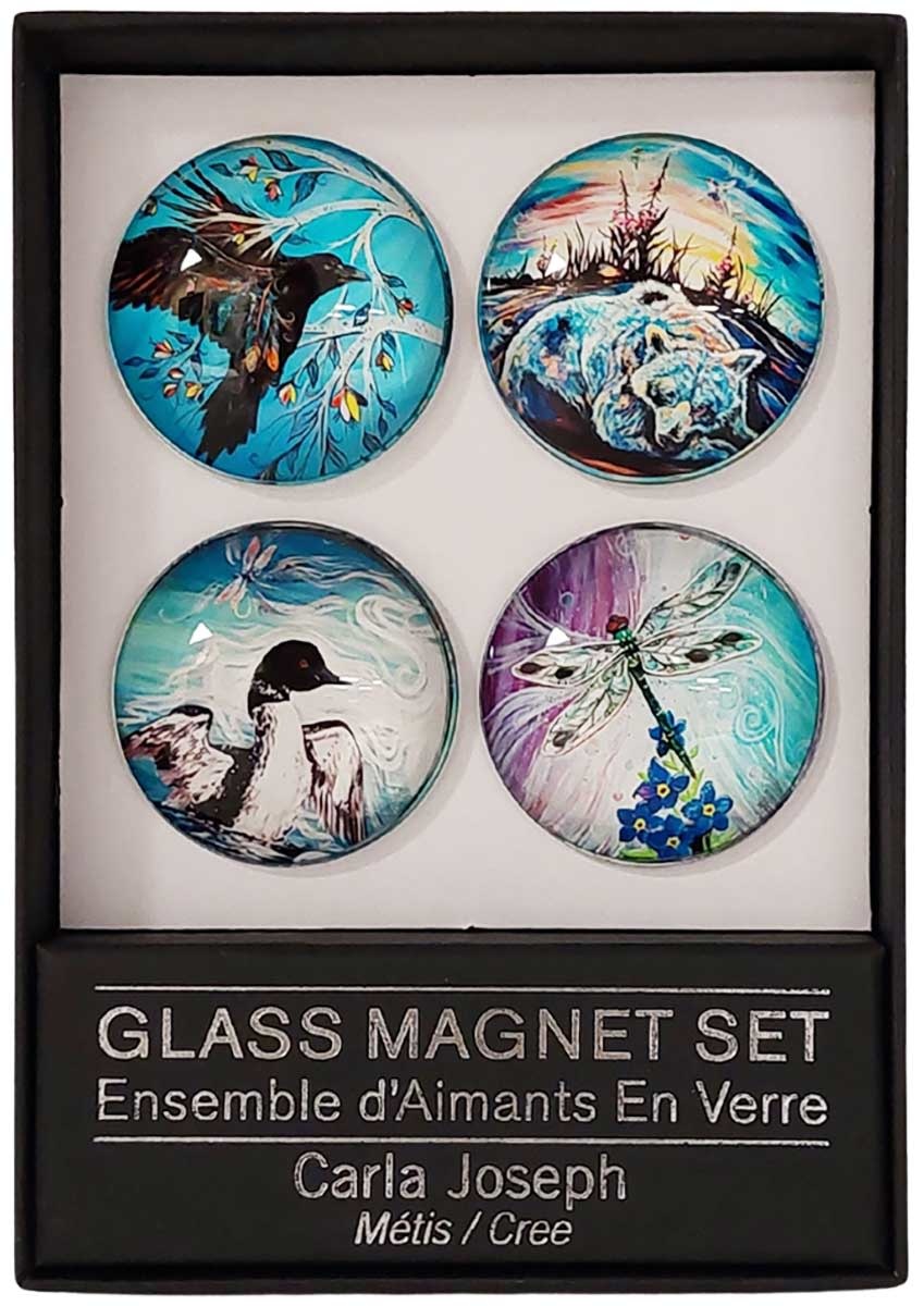 Glass Magnet Set - Carla Joseph