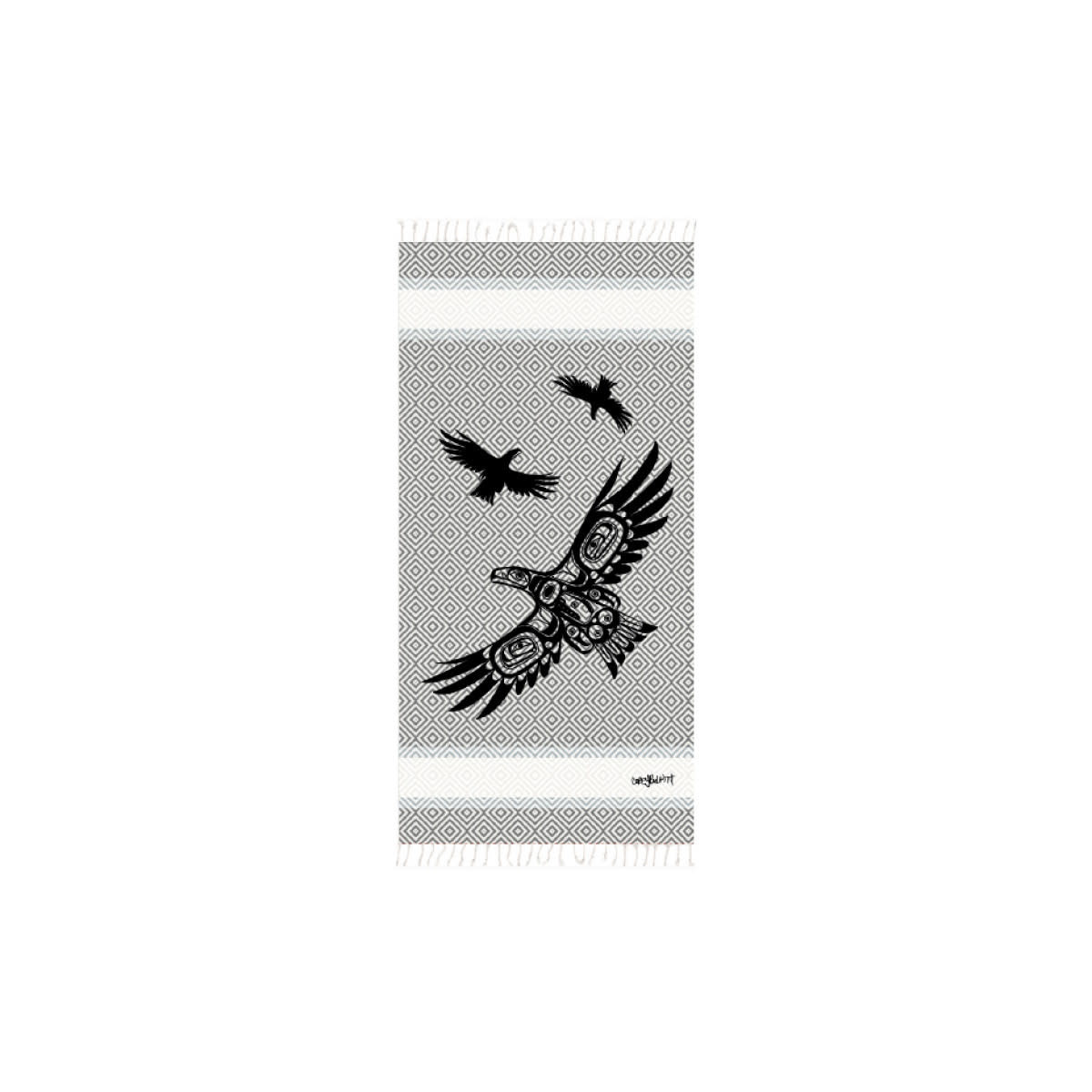 Artisan Cotton Towel - Small - Soaring Eagle