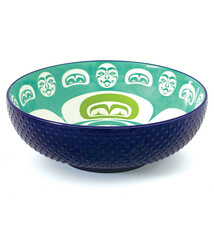 Porcelain Art Serving Bowl - Moon