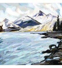 Heather Johnston Art Block - Garibaldi Lake