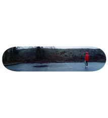 Karin Bubaš "Woman in Orange with Skateboard" Skateboard