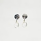 Minori Takagi Earrings - Shizuku Drop - Clear