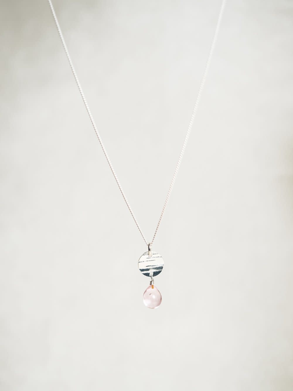 Minori Takagi Necklace - Shizuku Drop - Pink