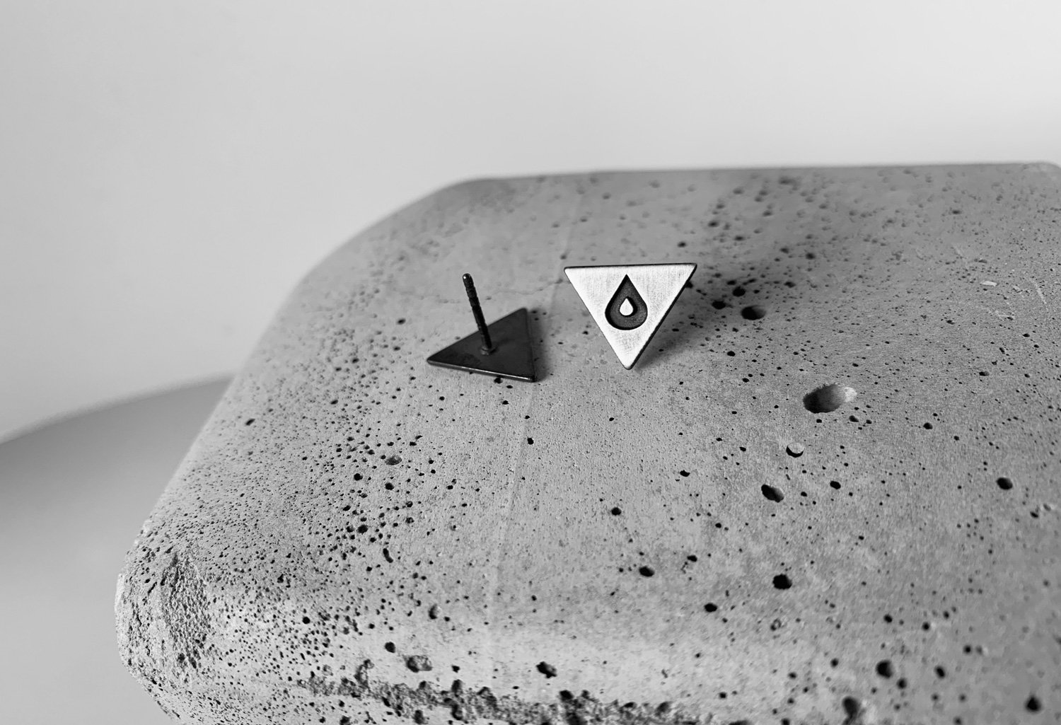 VEDRO Creative Earrings - Elements Triangulum Two & Triangulum Three