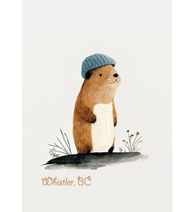 Art Card - Whistler Beaver