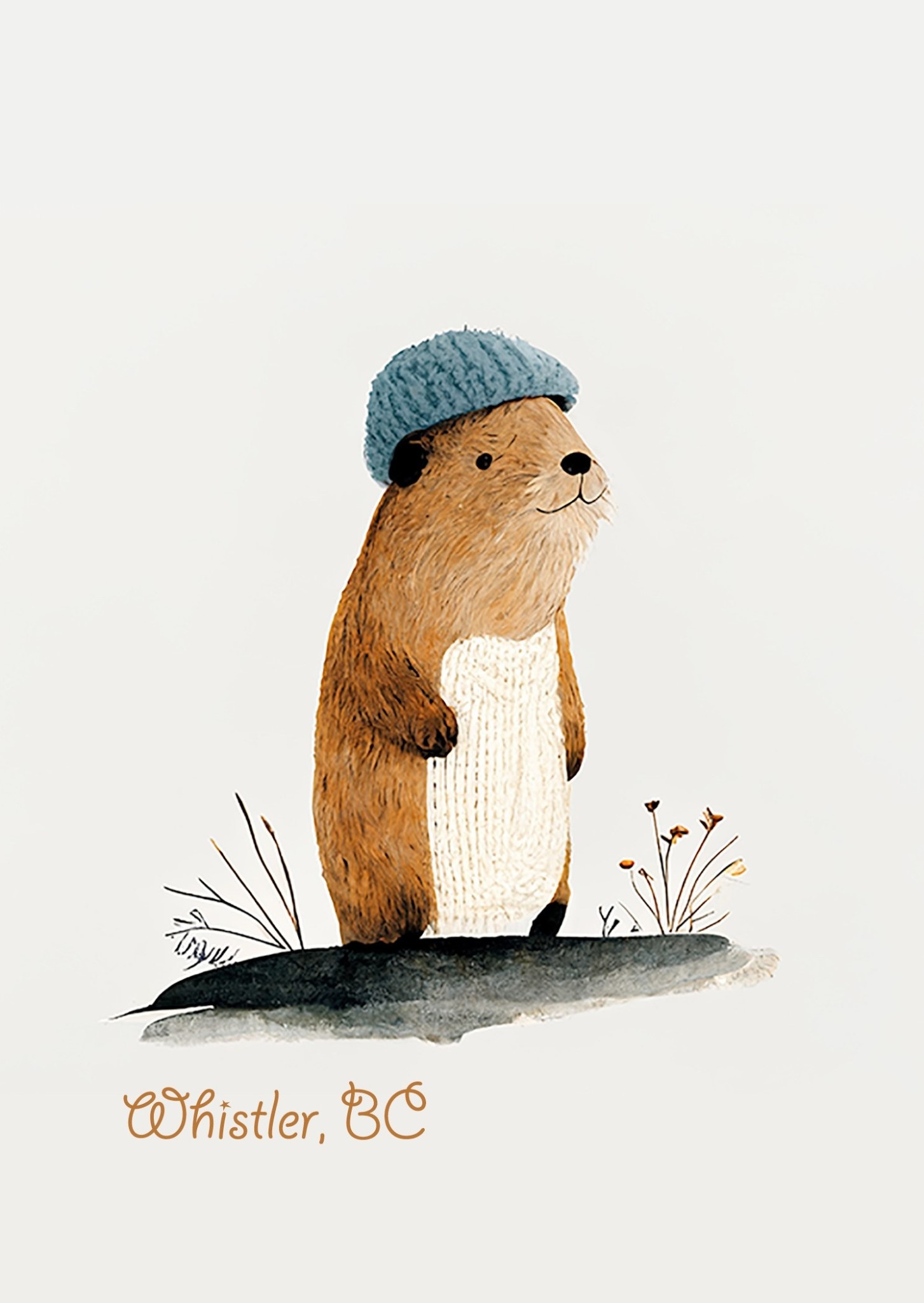 Art Card - Whistler Beaver