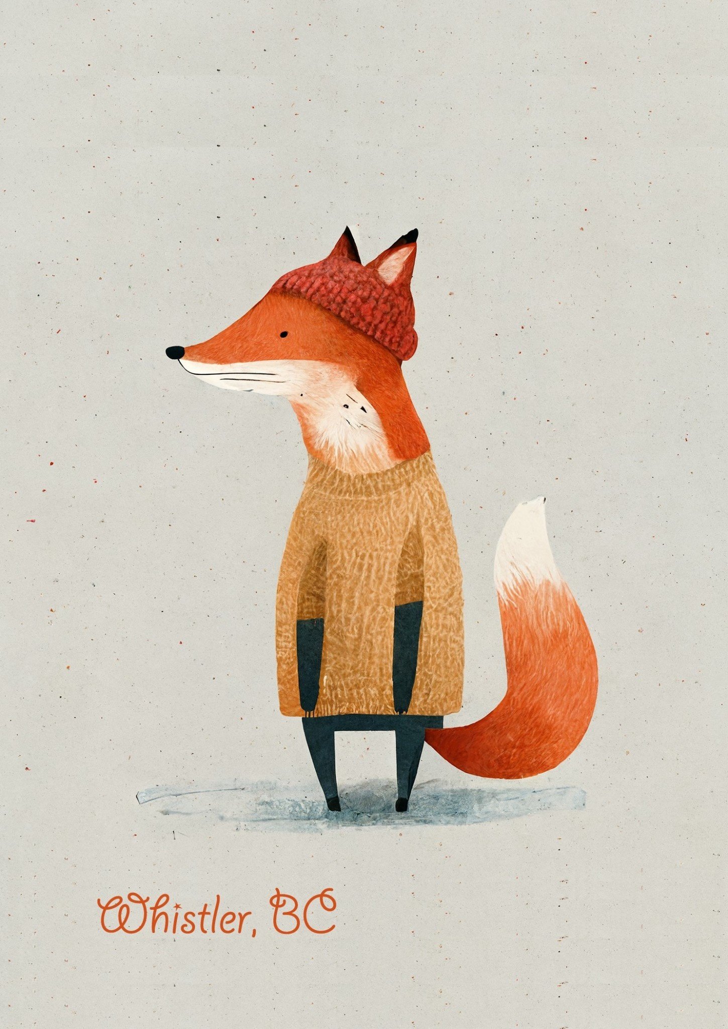 Art Card - Whistler Fox