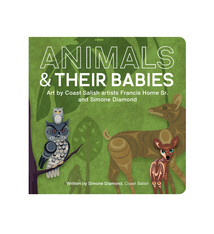 Board Book - Animals & Their Babies
