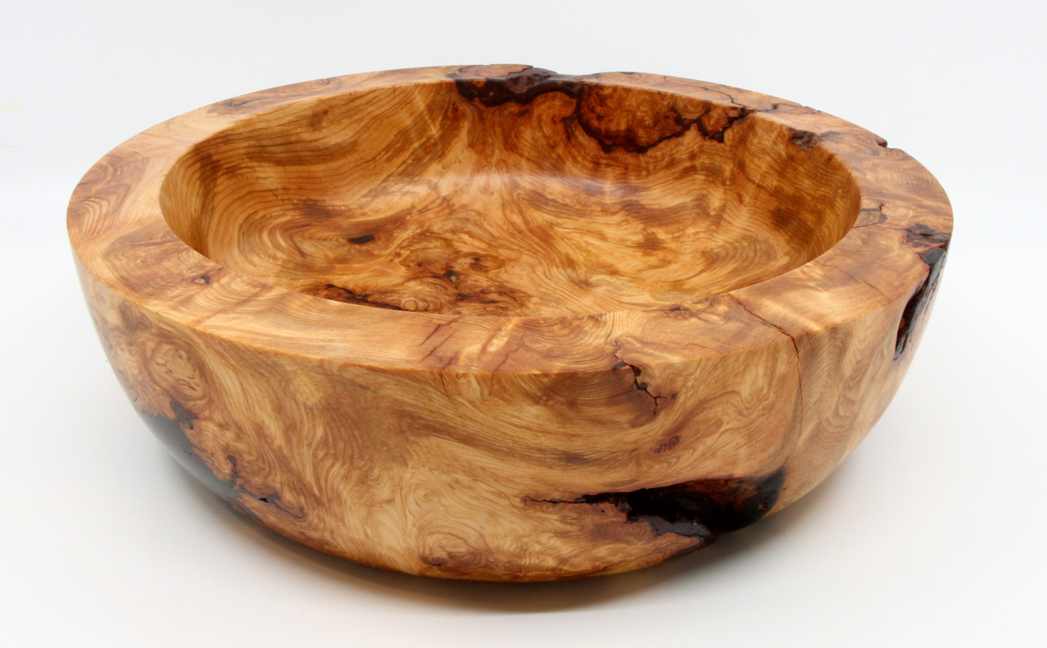 GeoJab Bowls Douglas Fir Burl Bowl, Tung Oil Finish