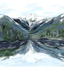 Heather Johnston Art Block - Capilano Lake