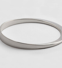 Orii Design Bangle - Meta Sterling Silver