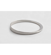 Orii Design Bangle - Meta Sterling Silver