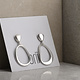 Orii Design Earrings - Geode Sterling Silver