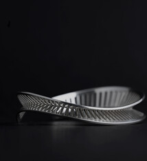 Orii Design Cuff - Helix Sterling Silver - Small