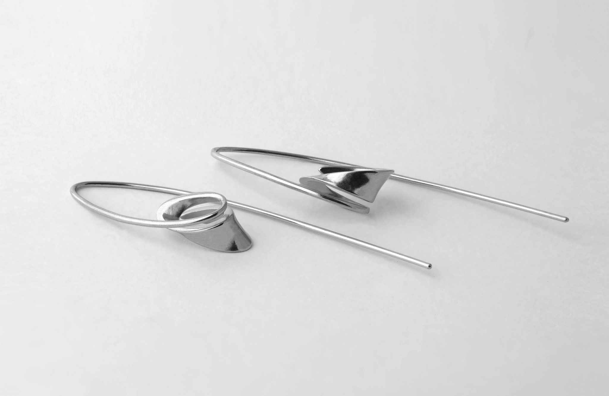 Orii Design Earrings - Zephyr Sterling Silver