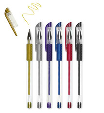 Color Flow Gel Pens - Metallics