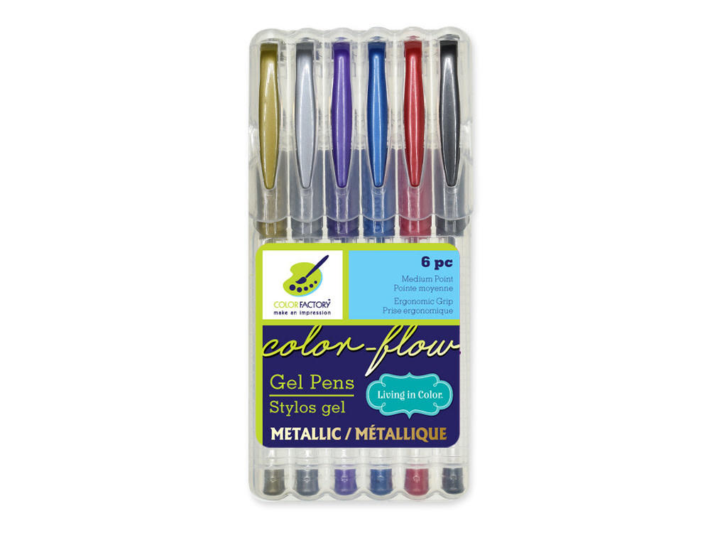 Color Flow Gel Pens - Metallics