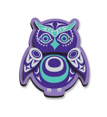 Magnet  - Owl by Simone Diamond