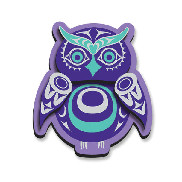 Magnet  - Owl by Simone Diamond