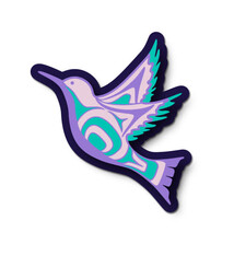 Magnet - Hummingbird by Nicole La Rock