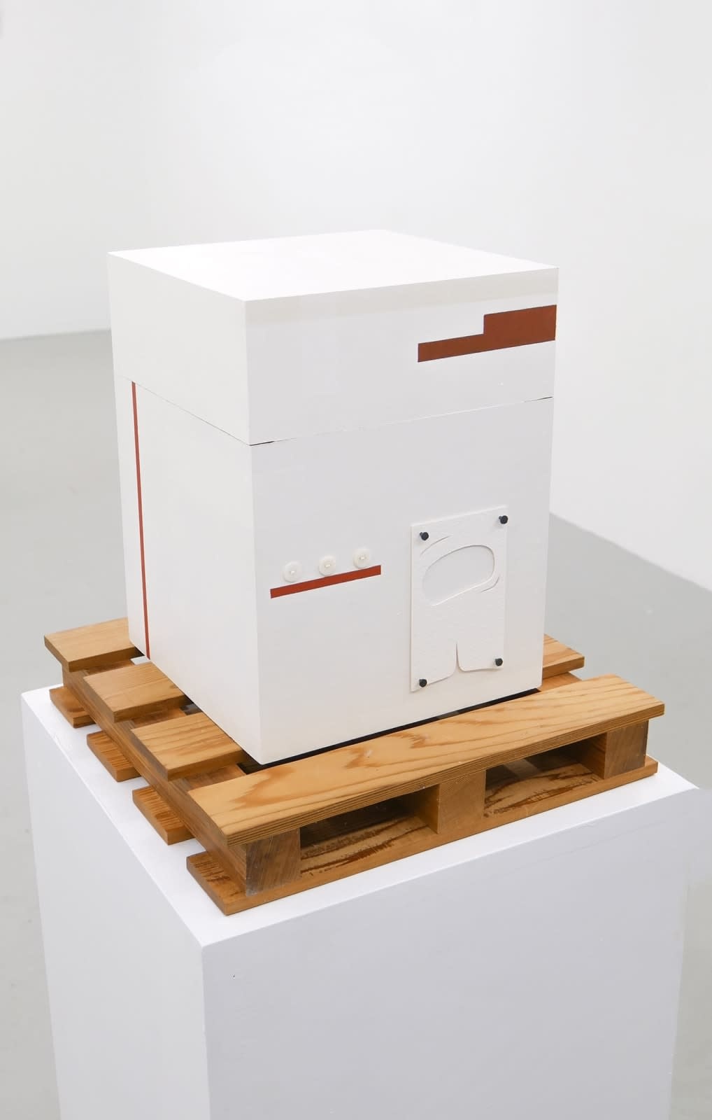 Fazakas Gallery Mark Preston - Button Blanket Abstract Box 3, 2019