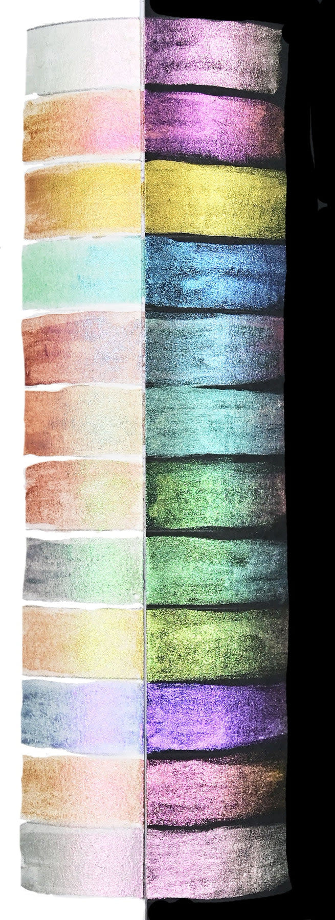 Chameleon Iridescent Watercolor Paint Set
