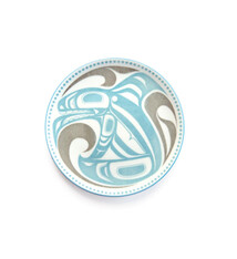 Porcelain Art Plate - Killer Whale