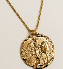 Pamela Card Necklace - The Tale of Triumph 24K Vermeil