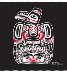 Microfibre Glass Cleaner - Bill Reid Children of the Raven