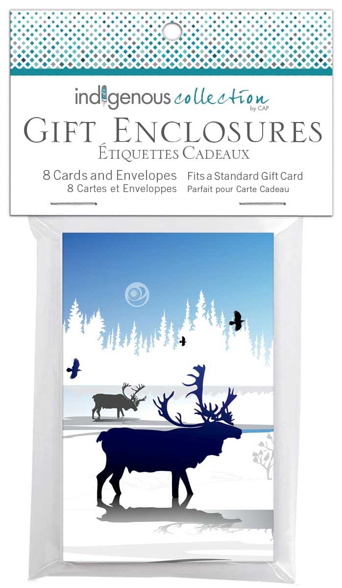 Gift Enclosures - Caribou Winter