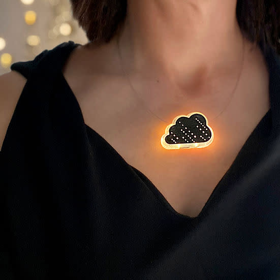 Umbra & Lux - CCBC Illuminated Necklace - Storm Cloud