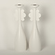 Britchie Candle Stick - Flugel Winged - Natural White - Set of 2