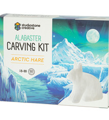 Alabaster Carving Kit - Arctic Hare