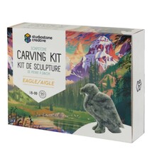 Soapstone Carving Kit - Eagle