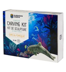 Soapstone Carving Kit - Orca