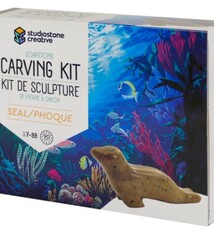 Soapstone Carving Kit - Seal