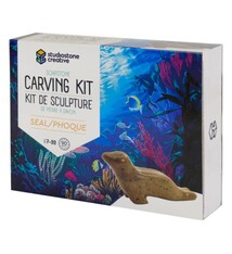 Soapstone Carving Kit - Seal
