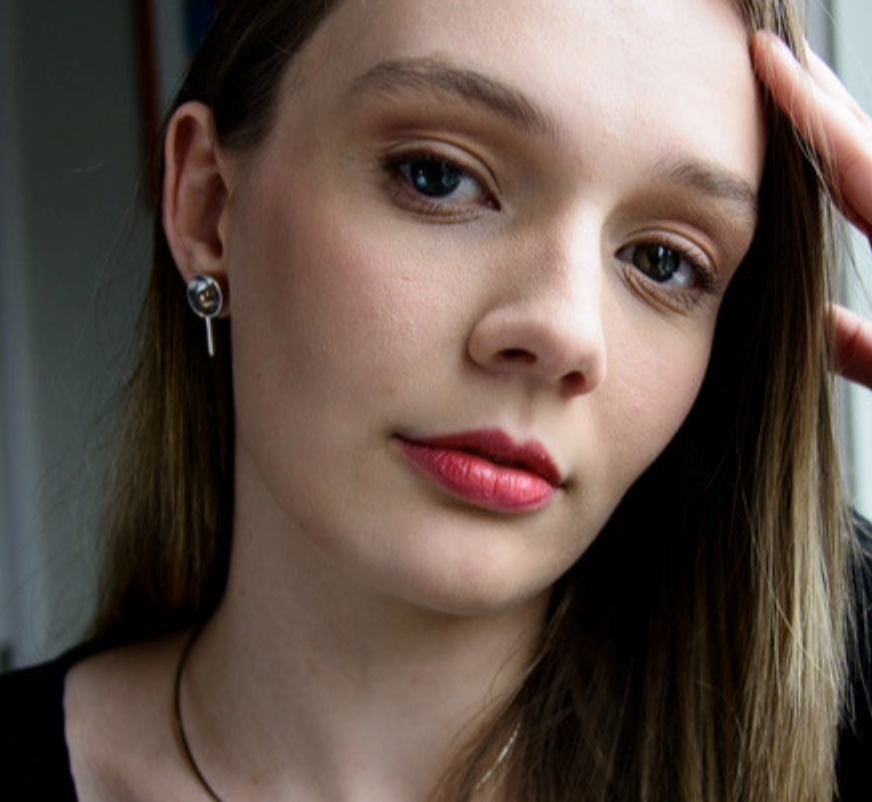 Fire & Grace Silverworks - Marian De Gier - CCBC Earrings - Pendulum Studs
