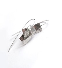 Fire & Grace Silverworks - Marian De Gier - CCBC Earrings - Square Drop