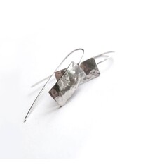 Fire & Grace Silverworks - Marian De Gier - CCBC Earrings - Square Drop