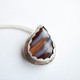 Fire & Grace Silverworks - Marian De Gier - CCBC Necklace - Botswana Agate Pendant