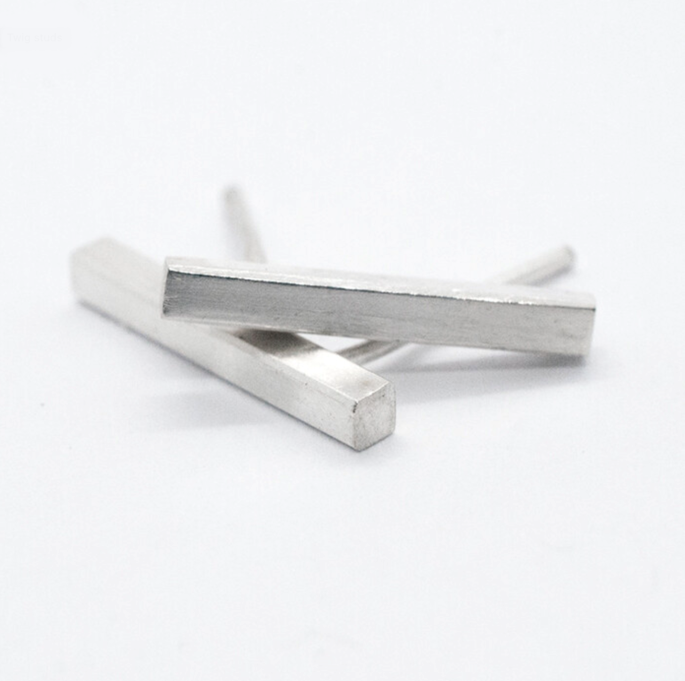 Fire & Grace Silverworks - Marian De Gier - CCBC Earrings - Twig Studs