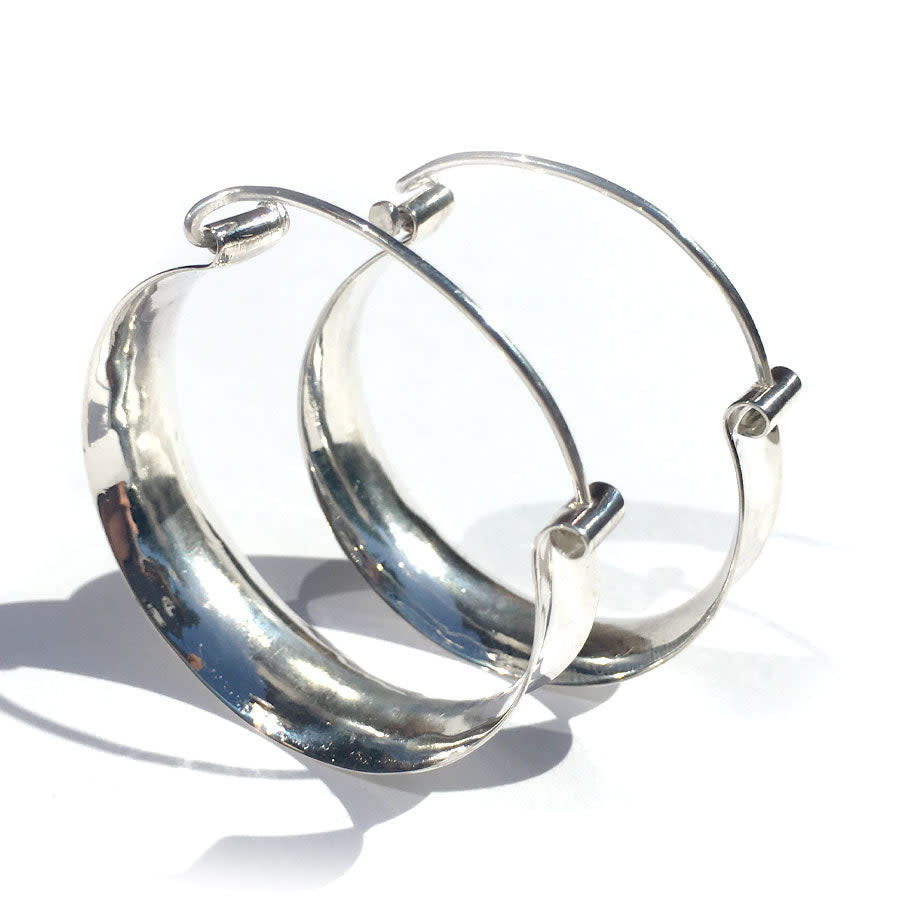 Paprika Design - CCBC Earrings - Dane Hoop - Sterling Silver - Large