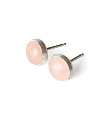 Paprika Design - CCBC Earrings - Rose Quartz Studs 8mm