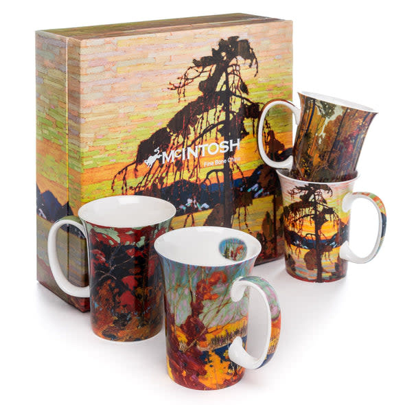 Tom Thomson Set of 4 Mugs